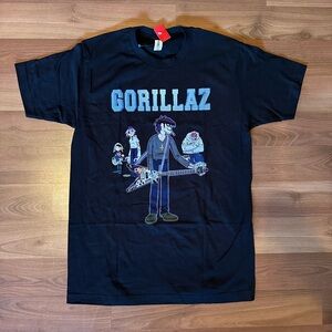 Hot Topic Gorillaz Black Graphic Tee